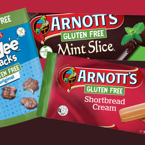 Arnott's New GLUTEN FREE Range!