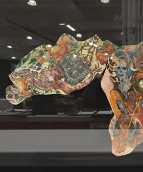 People Are Preserving Their Dead Relatives' Tattoos To Turn Them Into Art